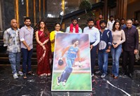 Cricketer Tilak Varma at Mana Shankara Vara Prasad Garu Movie Set
